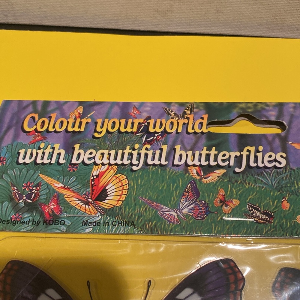 NIP Eight Beautiful Butterflies - Picture 2 of 6